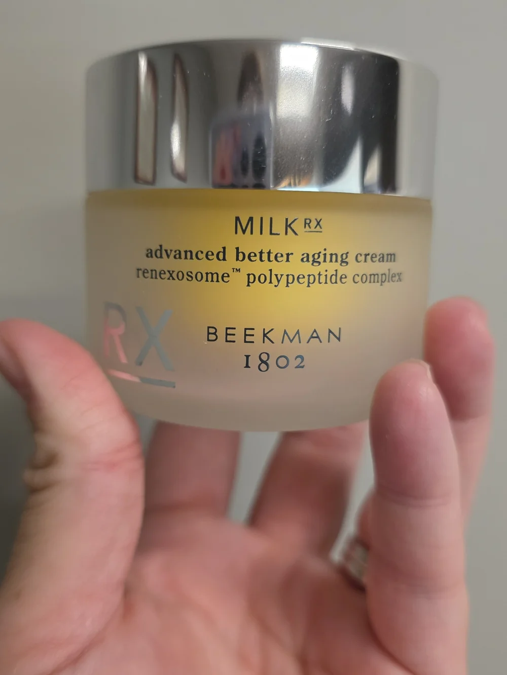 NWT Beekman 1802 Milk RX Advanced Better Aging Cream Renexosome Polypeptide